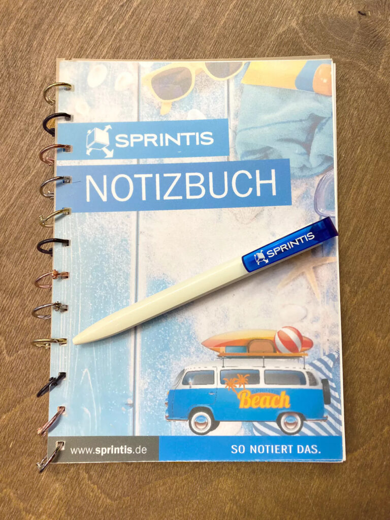 Tolles Notizbuch zum Selbermachen! Notizbuch Heftringe