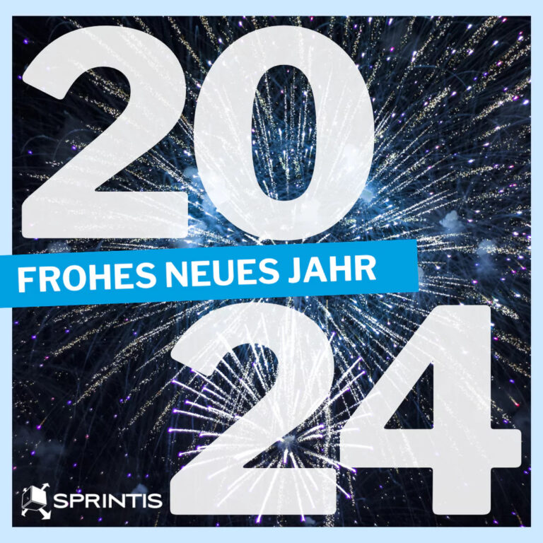 Das war das SPRINTIS-Jahr 2023! Frohes Neues 2024