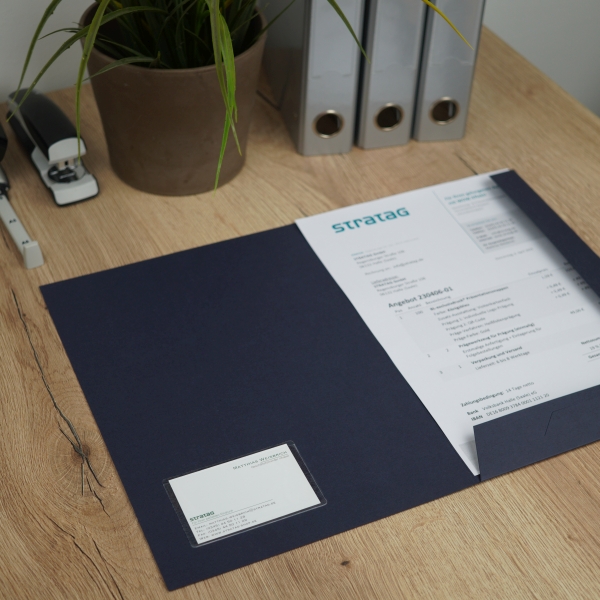 Effiziente Mappenproduktion: Mit SPRINTIS und STRATAG zum Erfolg! STRATAG Mappe