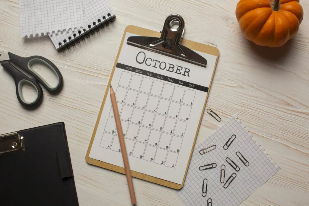 Klemmbrett Kalender